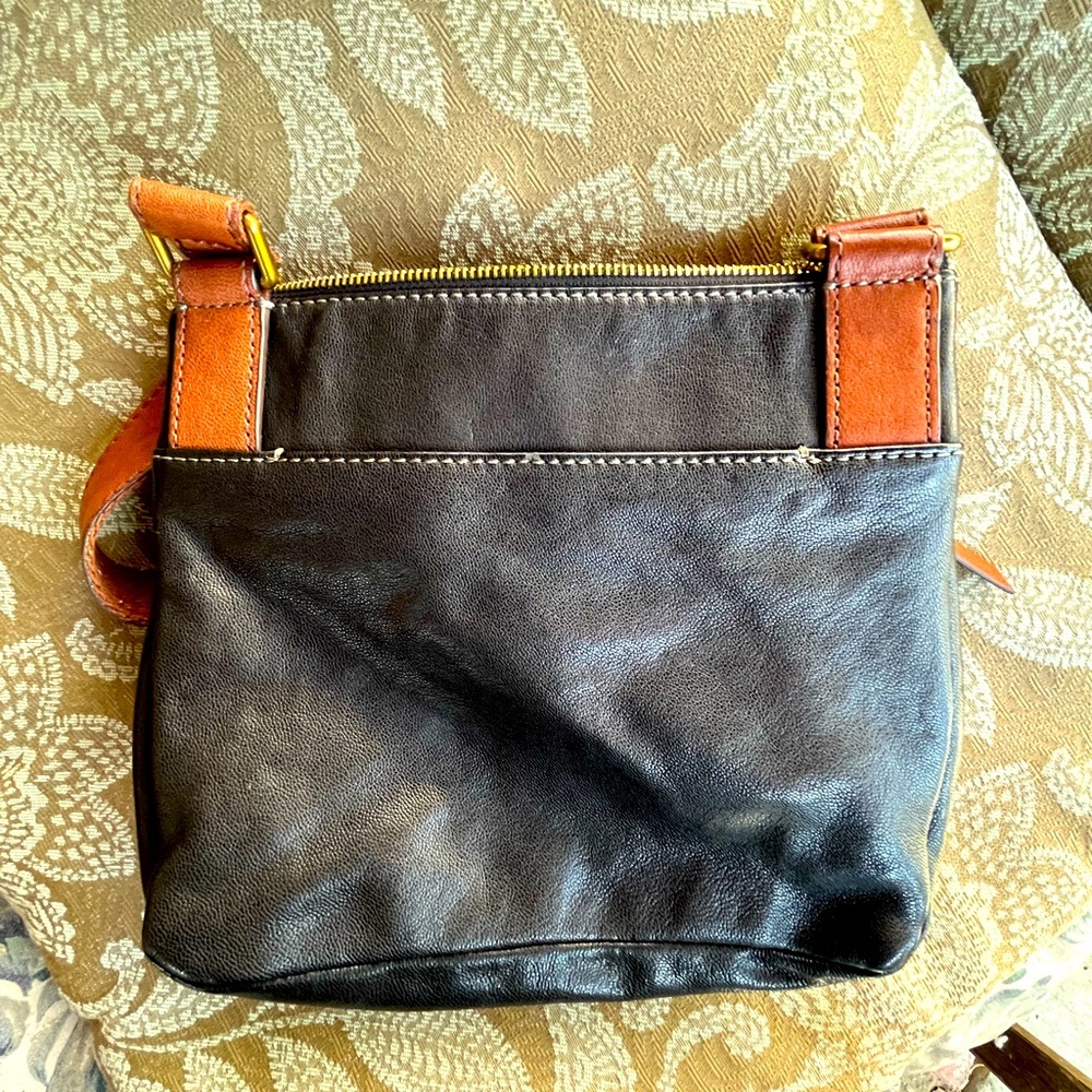 Fossil leather cross body - Picture 3 of 3